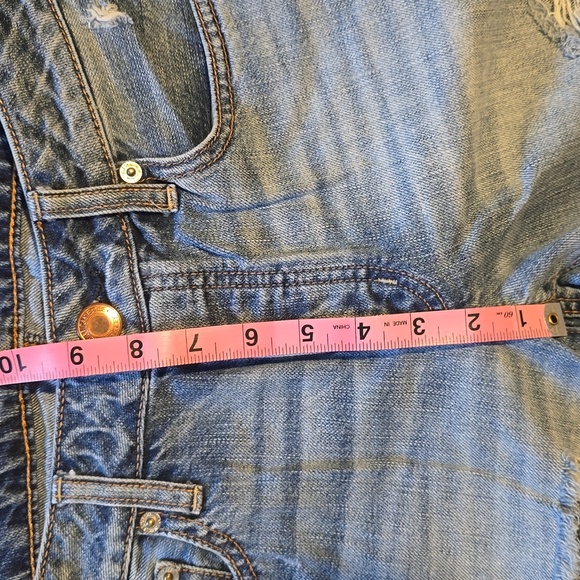 American Eagle Outfitters Boy Crop Denim Jeans - Picture 6 of 9